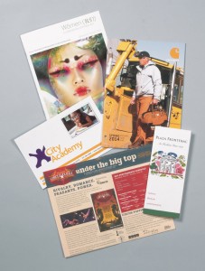Bi-fold brochures